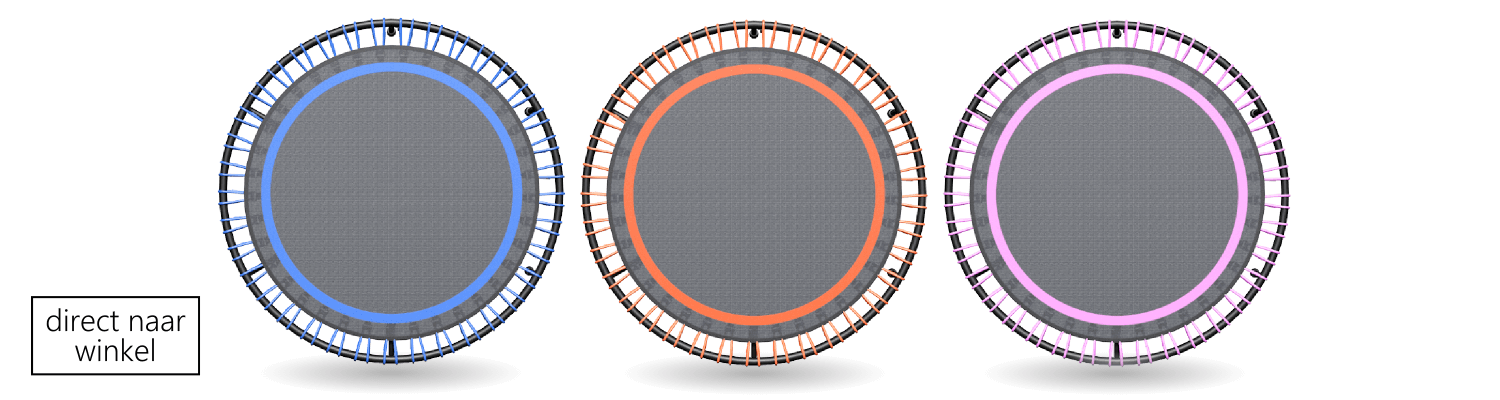 drie fitness trampolines