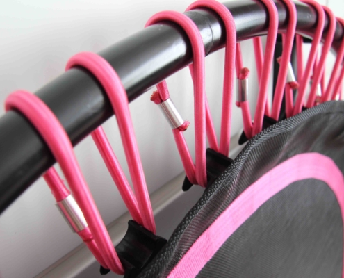 Roze Rebounder - fitnesstrampoline