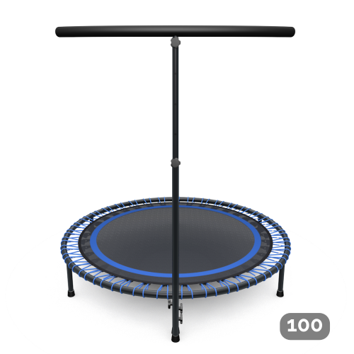 trampoline blauw 100 cm Springen voor jong en oud - Flexbounce