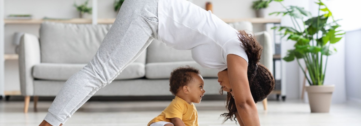 zwangerschap fitness trampoline